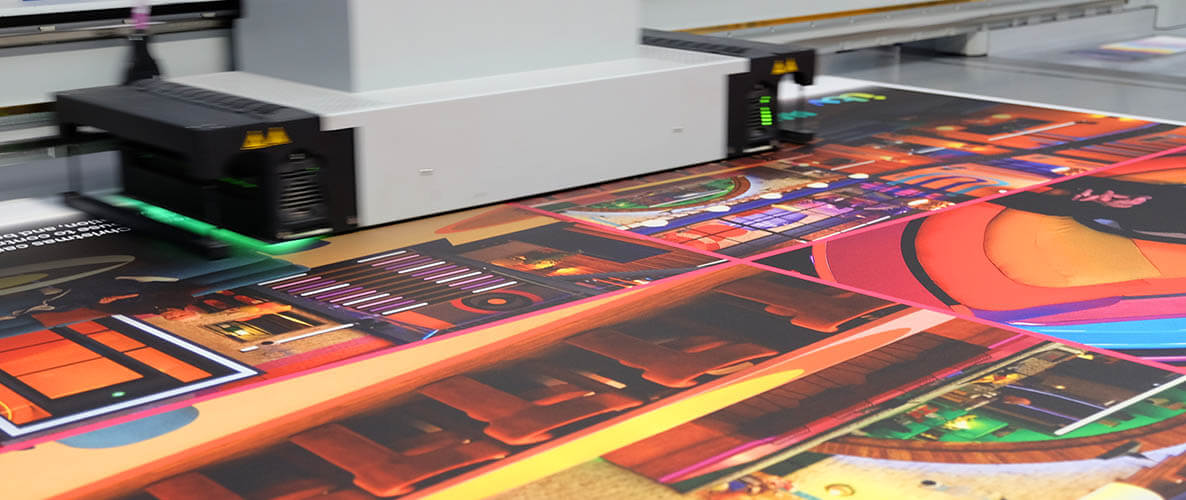 Large format display graphics printing in Eastbourne East Sussex